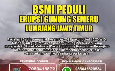 BSMI Bergerak Ke Semeru