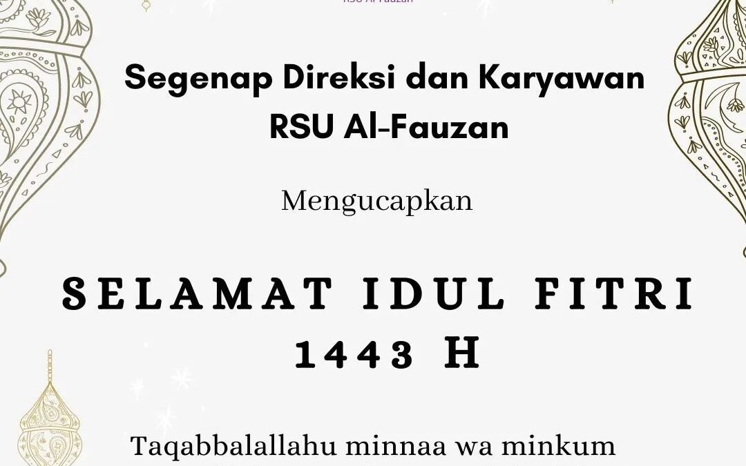 Selamat Idul Fitri 1443 H