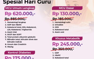 Paket Medical Check Up Spesial Hari Guru di RS Al-Fauzan