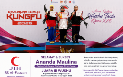RS Al Fauzan Mengucapkan Selamat kepada Ananda Maulina atas Prestasi Juara III Wushu