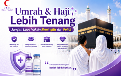 Umrah & Haji Lebih Tenang, Jangan Lupa Vaksin Meningitis dan Polio
